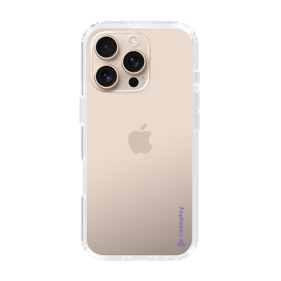Slim Protection Case［ オリジナル - caseplayロゴ - Purple/B ］