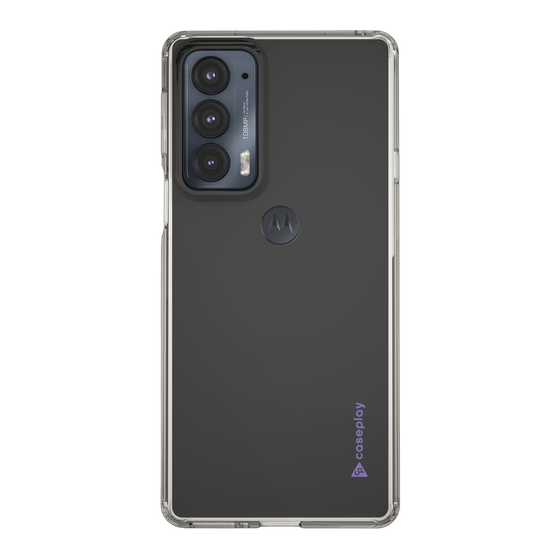 Slim Protection Case［ オリジナル - caseplayロゴ - Purple/B ］