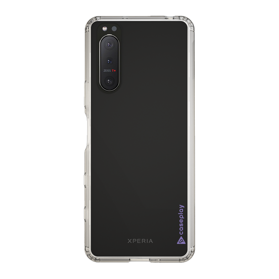 Slim Protection Case［ オリジナル - caseplayロゴ - Purple/B ］