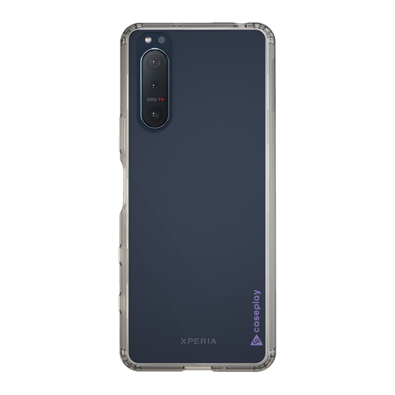 Slim Protection Case［ オリジナル - caseplayロゴ - Purple/B ］
