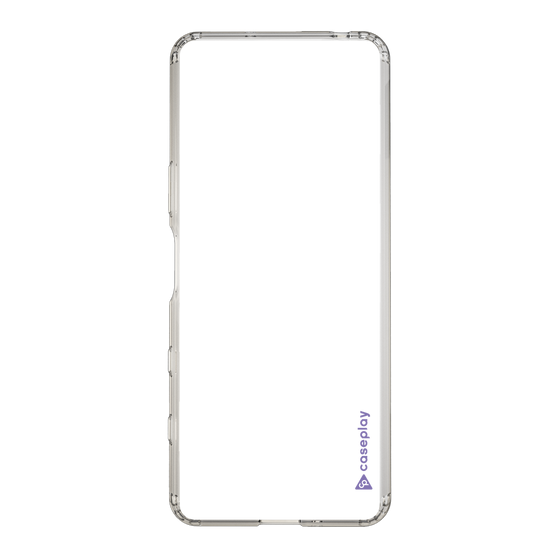 Slim Protection Case［ オリジナル - caseplayロゴ - Purple/B ］