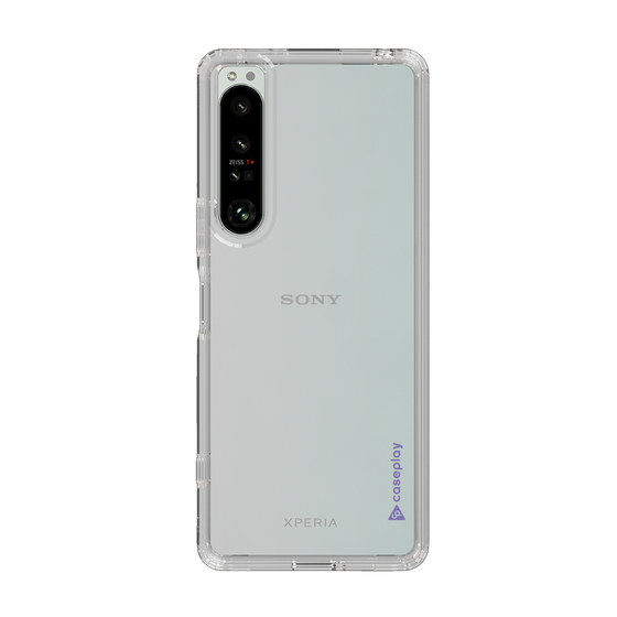 Slim Protection Case［ オリジナル - caseplayロゴ - Purple/B ］