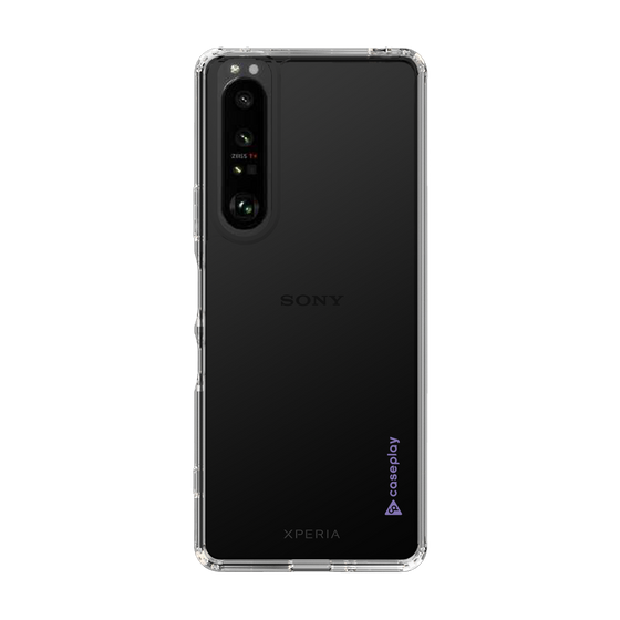 Slim Protection Case［ オリジナル - caseplayロゴ - Purple/B ］