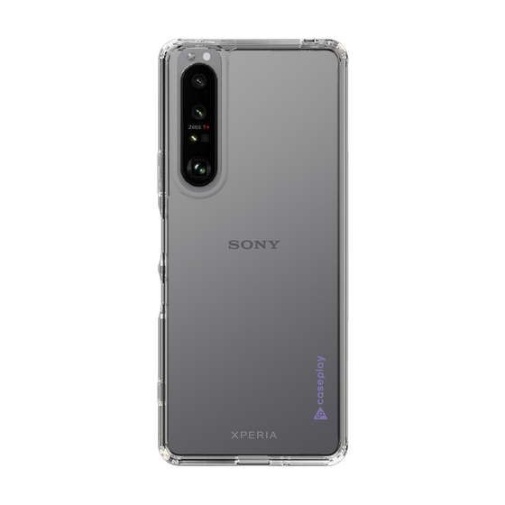 Slim Protection Case［ オリジナル - caseplayロゴ - Purple/B ］