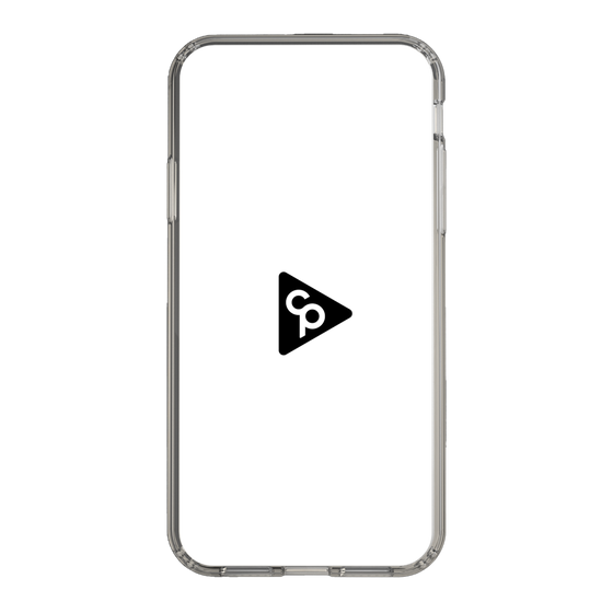 Slim Protection Case［ オリジナル - caseplayロゴ - ブラック/C ］