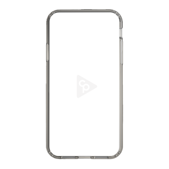 Slim Protection Case［ オリジナル - caseplayロゴ - ホワイト/C ］