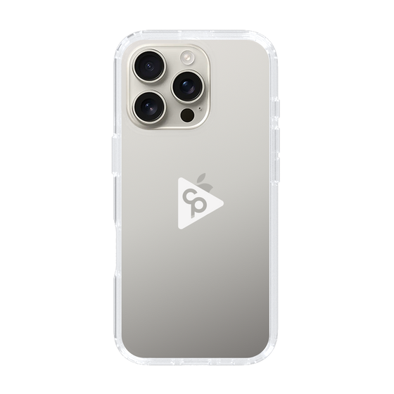 Slim Protection Case［ オリジナル - caseplayロゴ - ホワイト/C ］