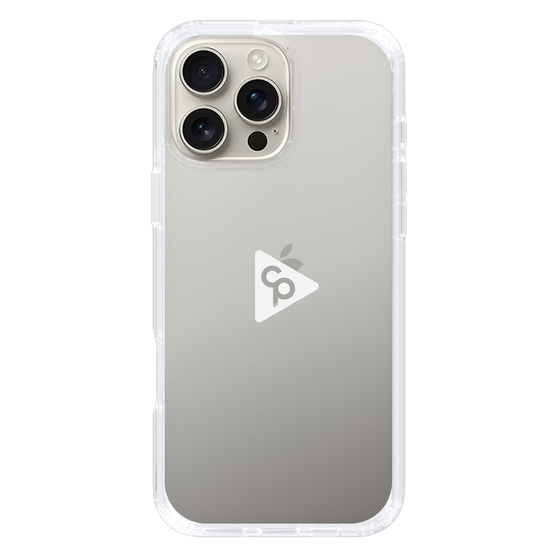 Slim Protection Case［ オリジナル - caseplayロゴ - ホワイト/C ］