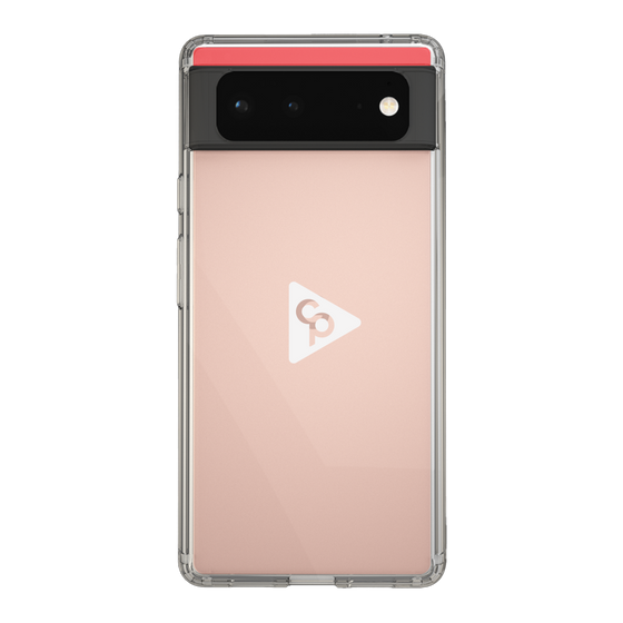Slim Protection Case［ オリジナル - caseplayロゴ - ホワイト/C ］