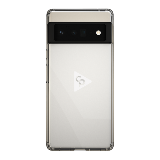 Slim Protection Case［ オリジナル - caseplayロゴ - ホワイト/C ］