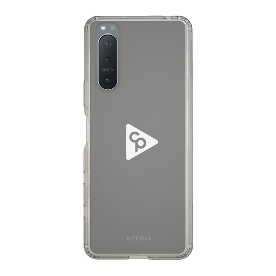 Slim Protection Case［ オリジナル - caseplayロゴ - ホワイト/C ］