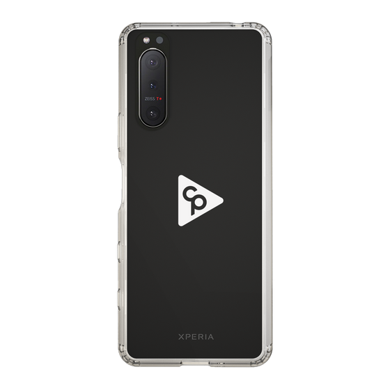 Slim Protection Case［ オリジナル - caseplayロゴ - ホワイト/C ］