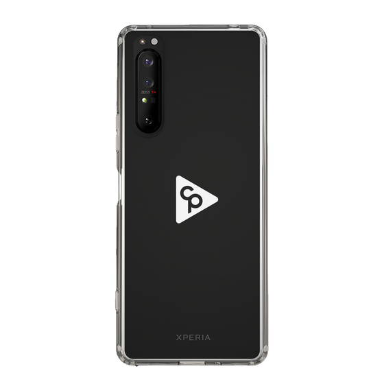 Slim Protection Case［ オリジナル - caseplayロゴ - ホワイト/C ］