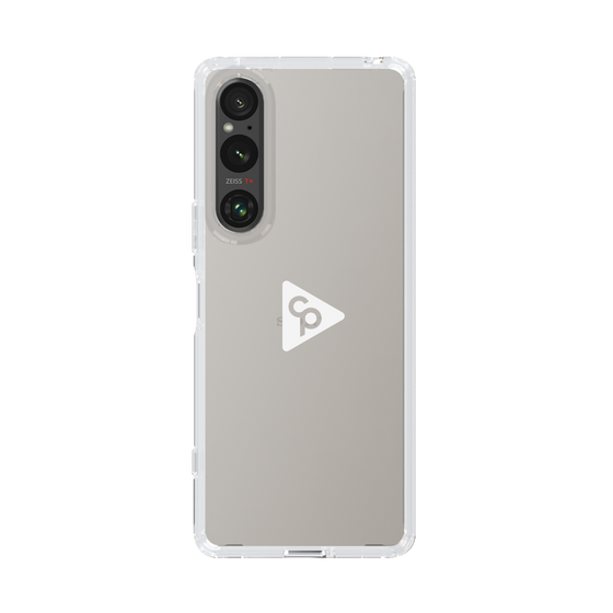 Slim Protection Case［ オリジナル - caseplayロゴ - ホワイト/C ］