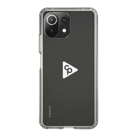 Slim Protection Case［ オリジナル - caseplayロゴ - ホワイト/C ］