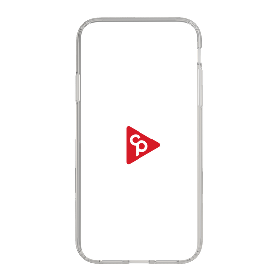 Slim Protection Case［ オリジナル - caseplayロゴ - レッド/C ］