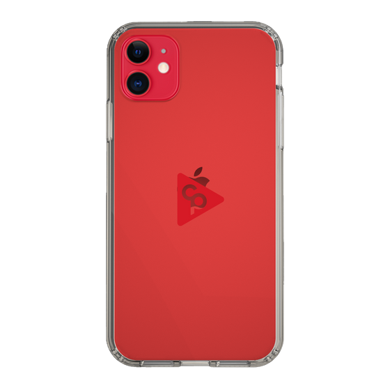 Slim Protection Case［ オリジナル - caseplayロゴ - レッド/C ］