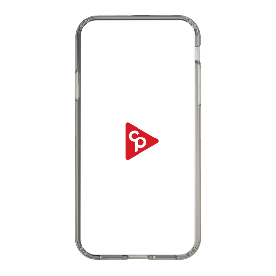 Slim Protection Case［ オリジナル - caseplayロゴ - レッド/C ］