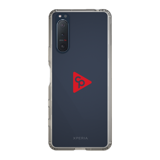 Slim Protection Case［ オリジナル - caseplayロゴ - レッド/C ］
