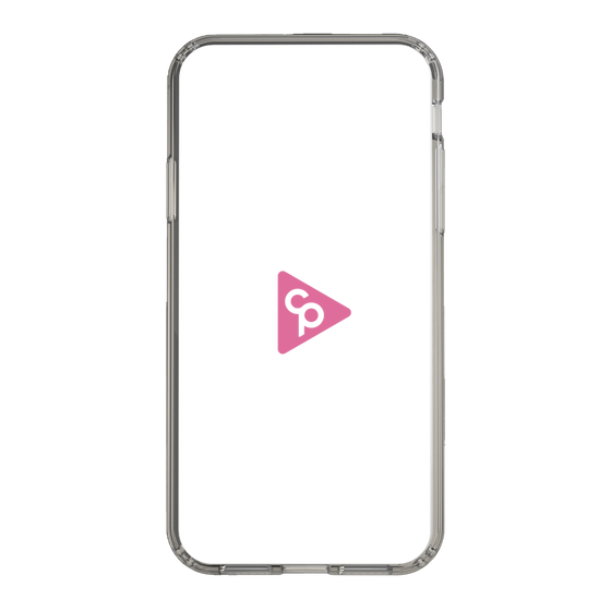 Slim Protection Case［ オリジナル - caseplayロゴ - ピンク/C ］