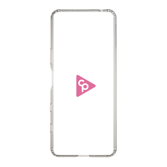 Slim Protection Case［ オリジナル - caseplayロゴ - ピンク/C ］
