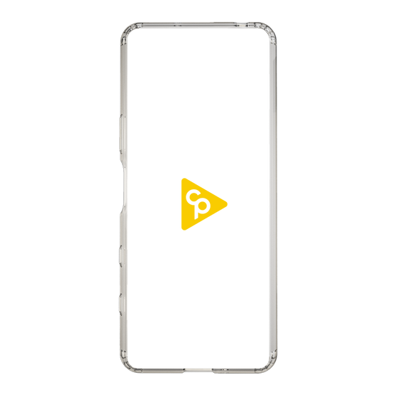 Slim Protection Case［ オリジナル - caseplayロゴ - イエロー/C ］