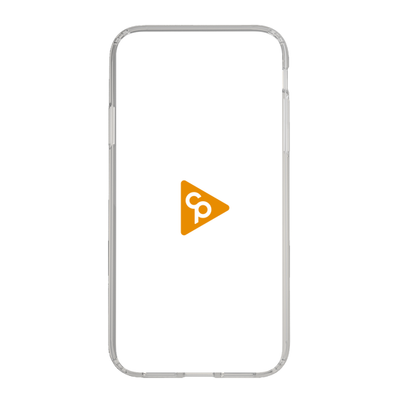 Slim Protection Case［ オリジナル - caseplayロゴ - Orange/C ］
