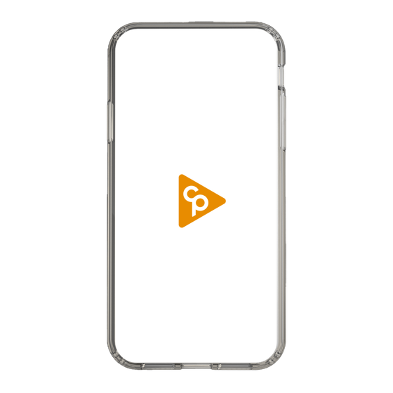 Slim Protection Case［ オリジナル - caseplayロゴ - Orange/C ］