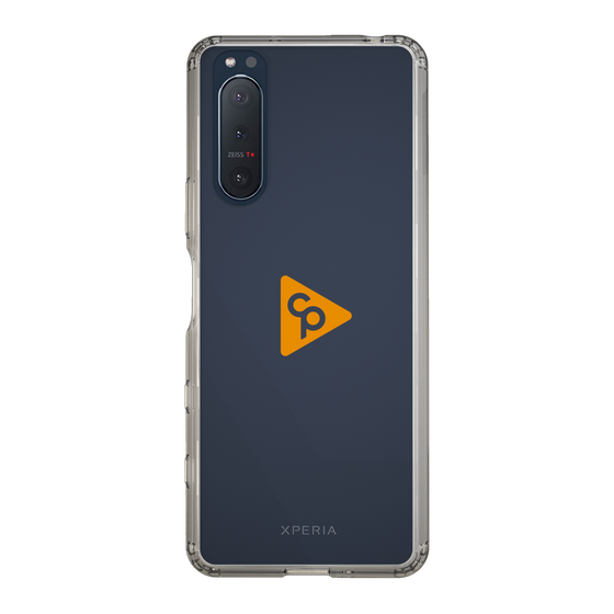 Slim Protection Case［ オリジナル - caseplayロゴ - Orange/C ］