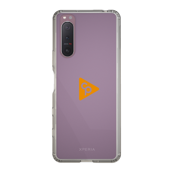 Slim Protection Case［ オリジナル - caseplayロゴ - Orange/C ］