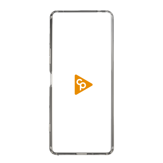 Slim Protection Case［ オリジナル - caseplayロゴ - Orange/C ］