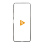 Slim Protection Case［ オリジナル - caseplayロゴ - Orange/C ］