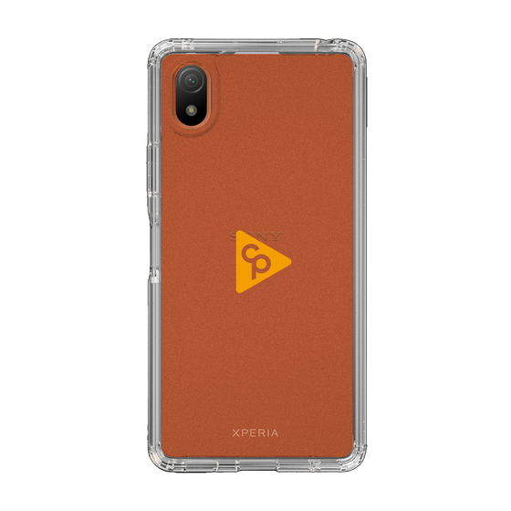 Slim Protection Case［ オリジナル - caseplayロゴ - Orange/C ］
