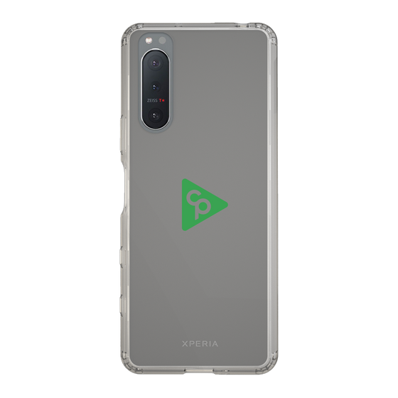 Slim Protection Case［ オリジナル - caseplayロゴ - Green/C ］