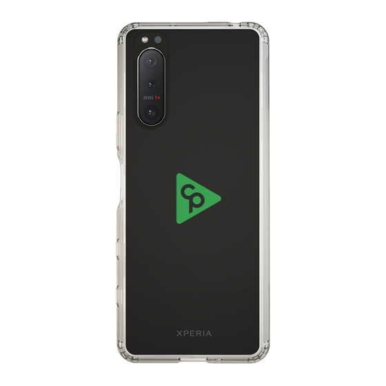 Slim Protection Case［ オリジナル - caseplayロゴ - Green/C ］