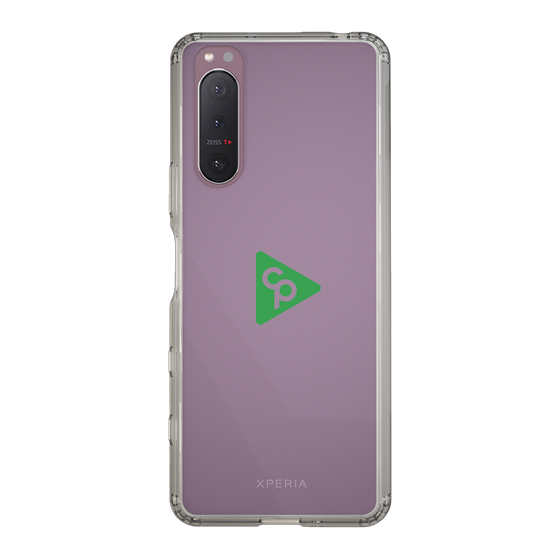 Slim Protection Case［ オリジナル - caseplayロゴ - Green/C ］