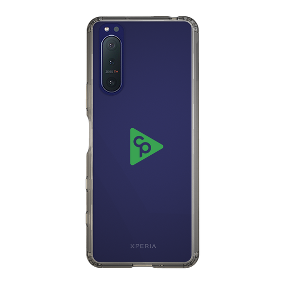 Slim Protection Case［ オリジナル - caseplayロゴ - Green/C ］
