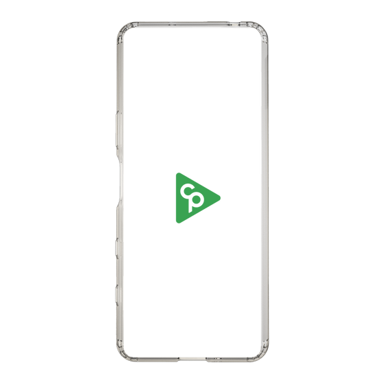 Slim Protection Case［ オリジナル - caseplayロゴ - Green/C ］