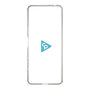 Slim Protection Case［ オリジナル - caseplayロゴ - ライトブルー/C ］