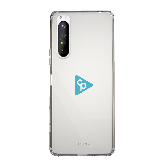 Slim Protection Case［ オリジナル - caseplayロゴ - ライトブルー/C ］