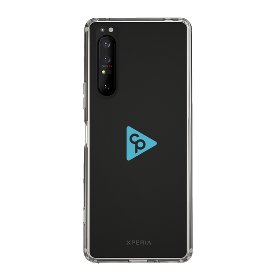 Slim Protection Case［ オリジナル - caseplayロゴ - ライトブルー/C ］