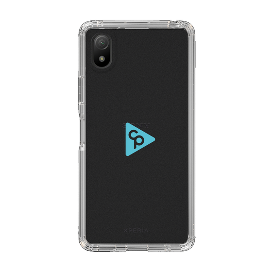 Slim Protection Case［ オリジナル - caseplayロゴ - ライトブルー/C ］
