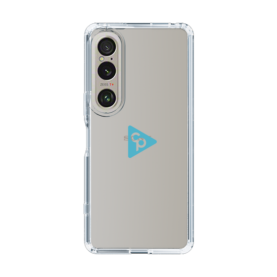 Slim Protection Case［ オリジナル - caseplayロゴ - ライトブルー/C ］