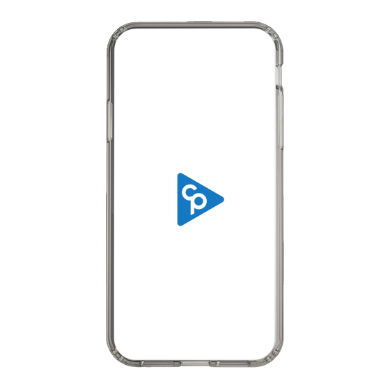 Slim Protection Case［ オリジナル - caseplayロゴ - Blue/C ］
