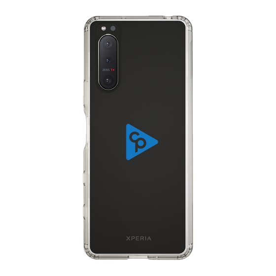 Slim Protection Case［ オリジナル - caseplayロゴ - Blue/C ］