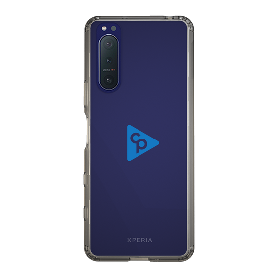 Slim Protection Case［ オリジナル - caseplayロゴ - Blue/C ］