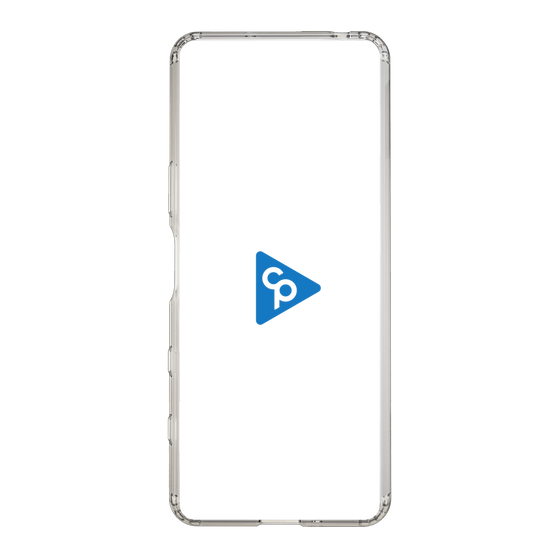 Slim Protection Case［ オリジナル - caseplayロゴ - Blue/C ］