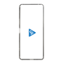 Slim Protection Case［ オリジナル - caseplayロゴ - Blue/C ］