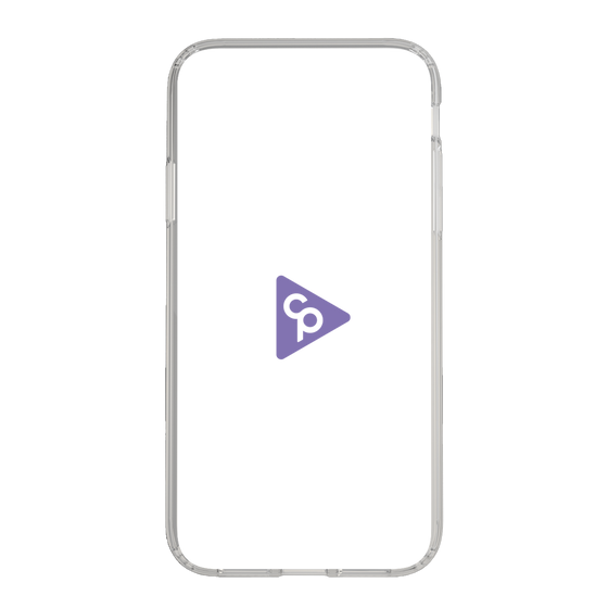 Slim Protection Case［ オリジナル - caseplayロゴ - Purple/C ］