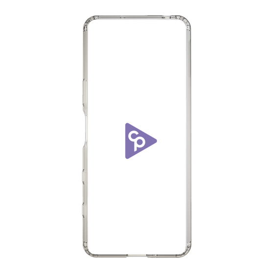 Slim Protection Case［ オリジナル - caseplayロゴ - Purple/C ］